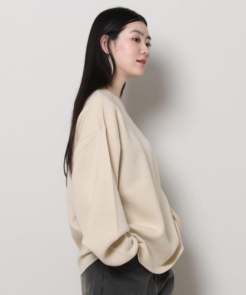 ALAND ニット セーター 「UNISEX」ALAND／Alogoニットクルー