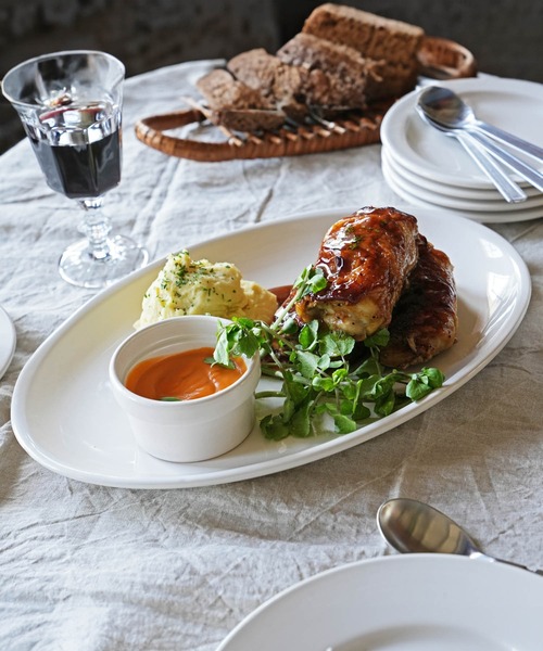 DULTON（ダルトン） 食器 LAND OVAL PLATE 350/ ランド オーバル