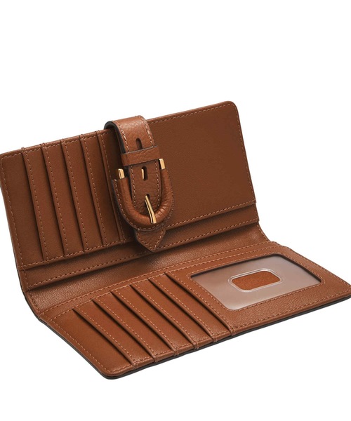 正規品♡ Fossil フォッシル 三つ折り財布 カード 紙幣 レザー ブラウン FOSSIL 財布 フォッシル 二つ折り財布 レディース レザー