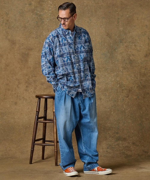 THEOREM ジーンズ mp12232- Routine Denim Pants（Distressed）デニム