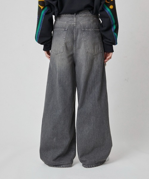 DISCOVERED ジーンズ BORO DENIM PANTS メンズ レディース