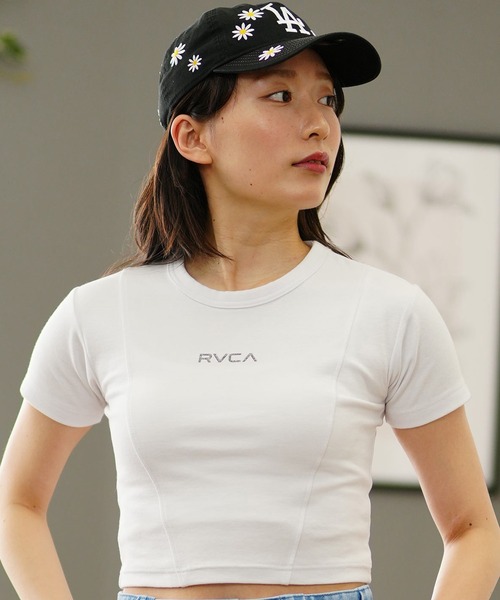 【送料無料】RVCA レディース SMALL RVCA SS Ｔシャツ RVCA ルーカ 半袖 Tシャツ レディース トレーナーTシャツ
