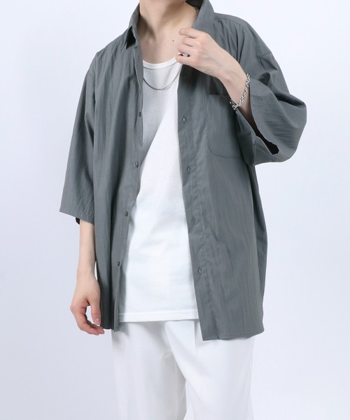 HUMAN MADE ナイロンシャツ NYLON S/S SHIRT L 新品 DYED NYLON OPEN COLLAR SHIRT S/S – JieDa WEB STORE
