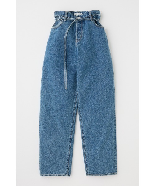 【新品タグ付き】MOUSSY デニムパンツ ストレートデニム デニム パンツ MOUSSY ジーンズ デニム デニムパンツ OVER WAIST ルーズ