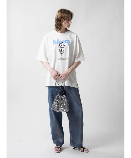 tシャツ 「ZOZO限定」ロゴＴシャツ レディース OFFSHORE tシャツ 「ZOZO限定」THE WEGDE TEE/ザウェッジティー