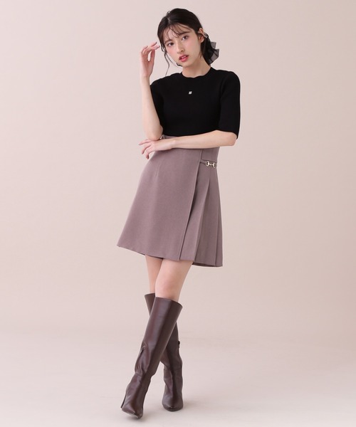 パンツ オリジナルチェックミニスカパン レディース : 85728795 