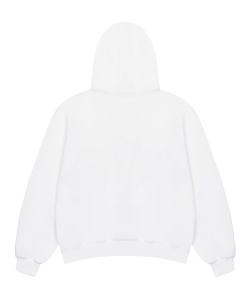 LUVISTRUE パーカー PA FRILL HEART HOOD ZIPUP レディース