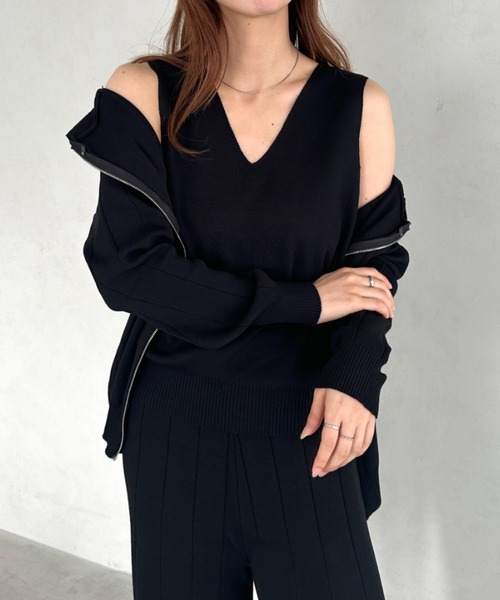 セットアップ 3点SET ニットセットアップ レディース : ZOZOTOWN Yahoo