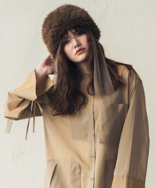 ORIENT MILLINERY 帽子 ハット POUDREUSE「プードルーズ
