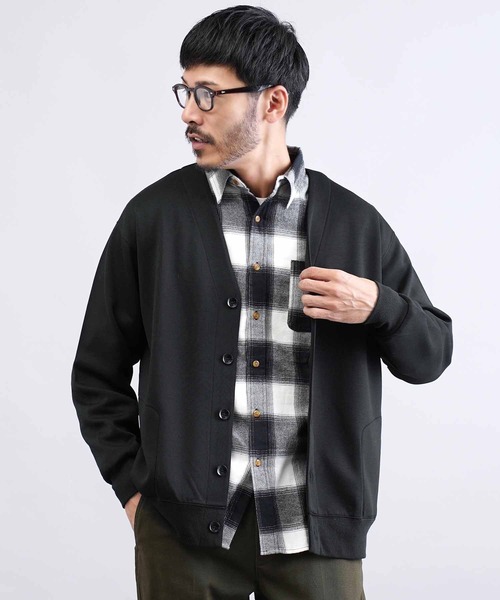 JIGGYS SHOP（ジギーズショップ） カーディガン ダブルフェイス