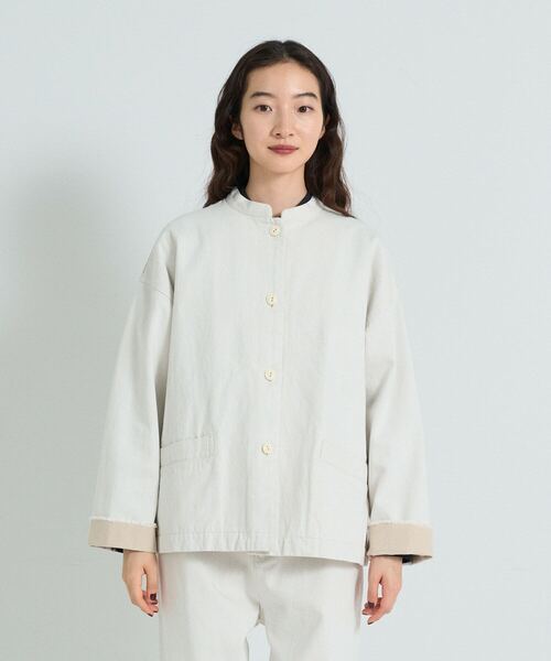 コンジェペイエスタンドカラージャケット