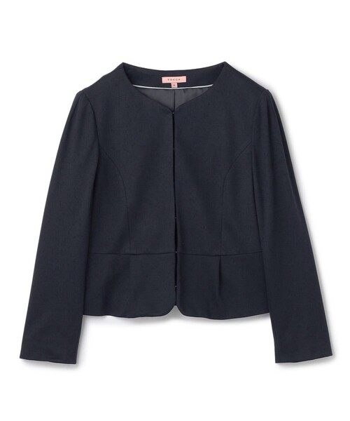 TOCCA LUCE ジャケット 0 TOCCA ジャケット ノーカラージャケット LUCE レディース
