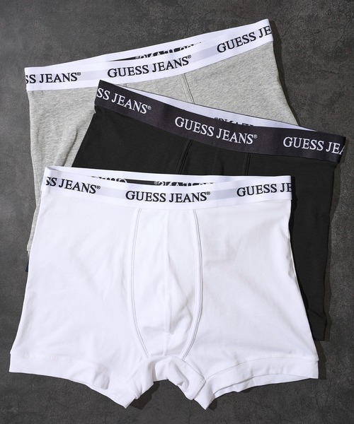 ボクサーパンツ 「GUESS JEANS」3PACK BOXER BRIEF メンズ : ZOZOTOWN