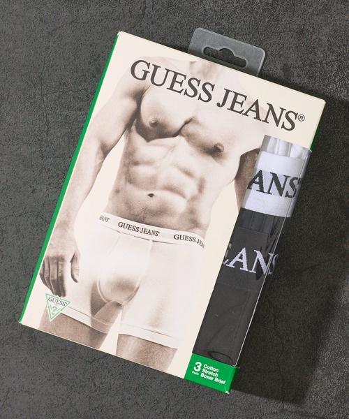 ボクサーパンツ 「GUESS JEANS」3PACK BOXER BRIEF メンズ : ZOZOTOWN