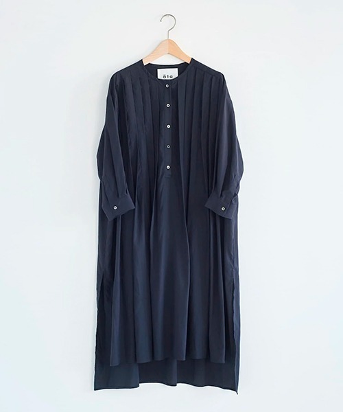 ata ワンピース one oiece 2. / テンセル タックチュニックワンピ