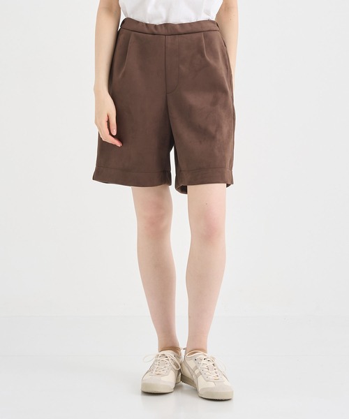 パンツ 「COGTHEBIGSMOKE/コグザビッグスモーク」JOSIE SHORTS/ウエストタックショートパンツ レディース