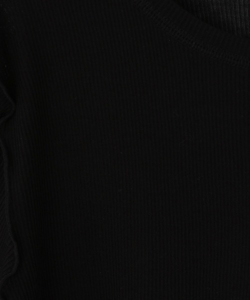 LOWRYS FARM（ローリーズファーム） tシャツ シアーメロータイトLS
