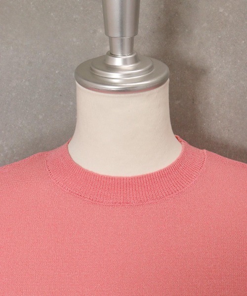 PICONE ピサの斜塔刺繍セーター 水色 PICONE ピサの斜塔刺繍セーター