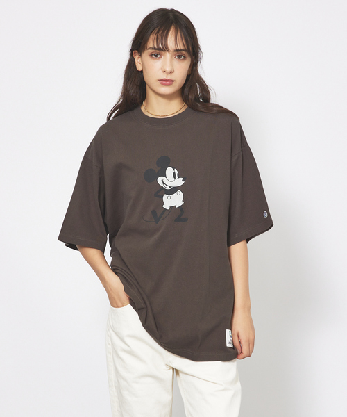 90s ディスカスアスレチック　ディズニー　古着　Tシャツ　プリント　アメコミ Disney tシャツ 「DISCUS ATHLETIC×Disney」コラボ ミッキー