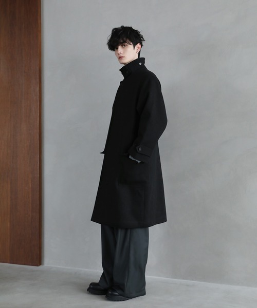 ETELIO」 チェスターコート M ブラック メンズ : ZOZOTOWN Yahoo!店