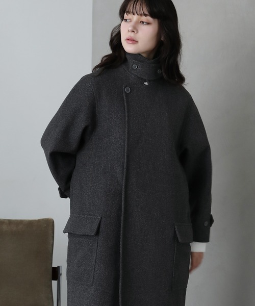 ETELIO」 チェスターコート M ブラック メンズ : ZOZOTOWN Yahoo!店