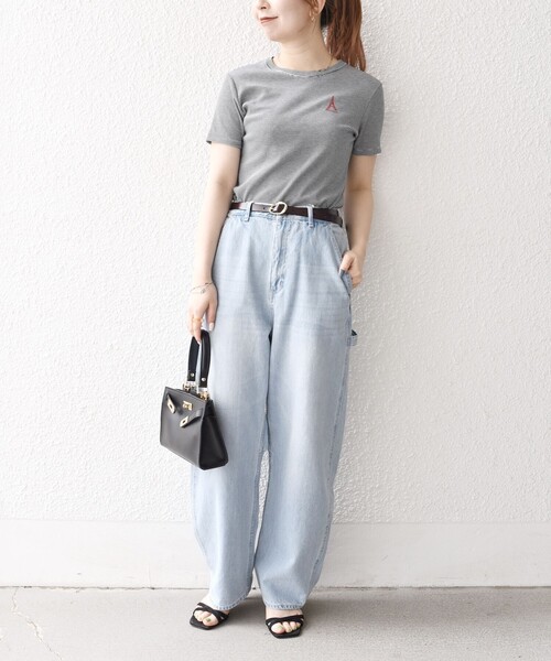 tシャツ 「SHIPS any別注」PETIT BATEAU: ロゴ プリント コンパクト ボーダー TEE 25SS レディース SHIPS any別注】PETIT BATEAU: ロゴ プリント コンパクト