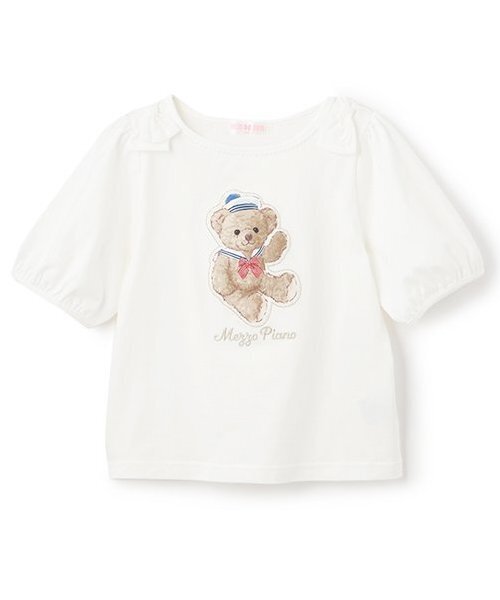 メゾピアノ♡マリンくま 120 mezzo piano tシャツ 「人気商品再入荷」「直営店で取り扱い無し