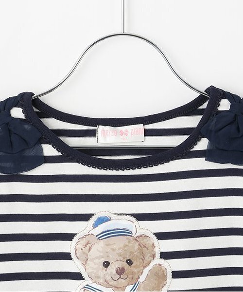メゾピアノ♡マリンくま 120 mezzo piano tシャツ 「人気商品再入荷」「直営店で取り扱い無し