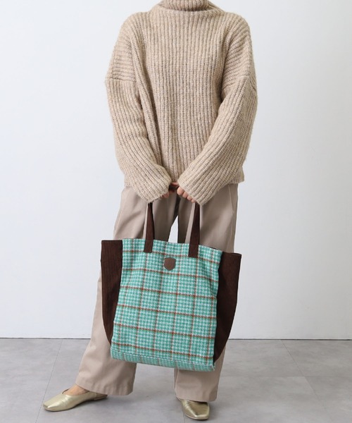 「COOCO」 トートバッグ 9 ブラック レディース_画像8