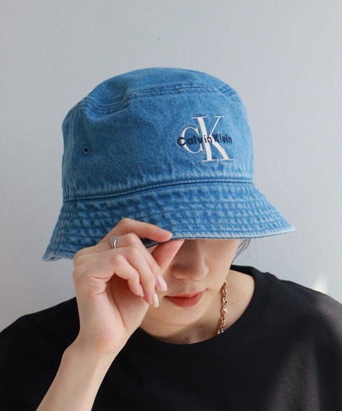カルバンクライン　ハット　バケハ Calvin Klein Klein(カルバンクライン)ck バケットハット 帽子
