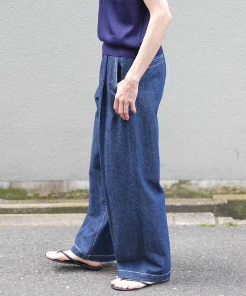 FORK&SPOON ジーンズ デニム デニムパンツ FORK＆SPOON 綿麻
