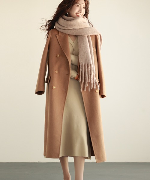 「SAISON DE PAPILLON」 チェスターコート M チャコール レディース_画像2