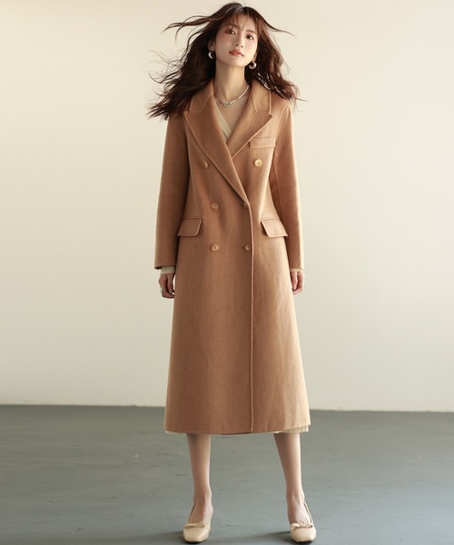 「SAISON DE PAPILLON」 チェスターコート M チャコール レディース_画像6