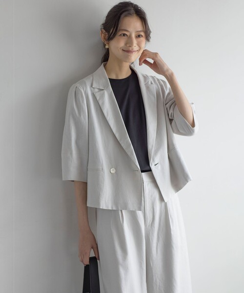 tシャツ プライスコンビネーションスリーブ華感カットソー レディース 組曲 tシャツ プライスコンビネーションスリーブ華感カットソー