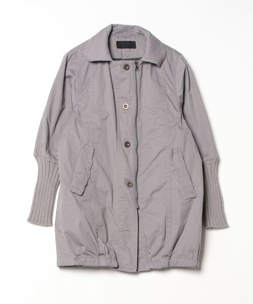 JEANASIS（ジーナシス） コート FREE グレー レディース : ZOZOTOWN