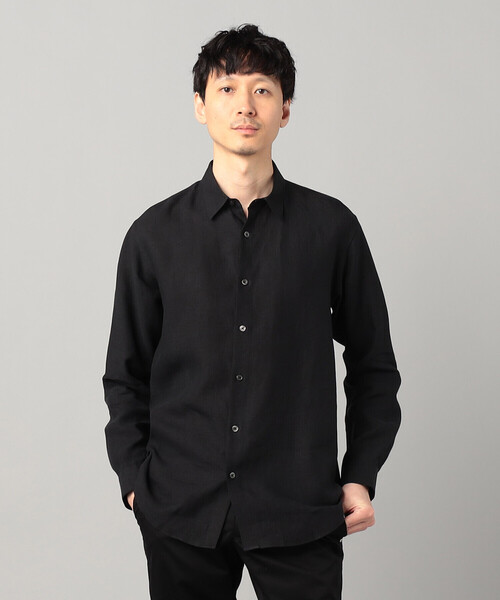 COMME CA MEN（コムサメン） シャツ 「LIBECO社」ベルギーリネン