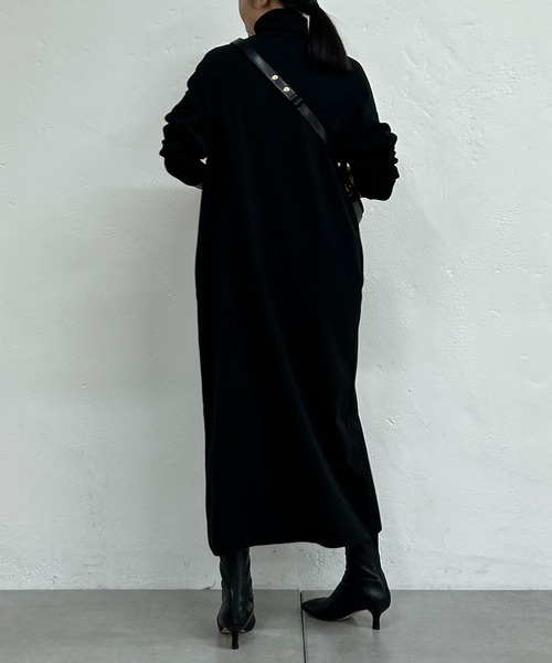 Loungedress（ラウンジドレス） ニットワンピース FREE ブラック