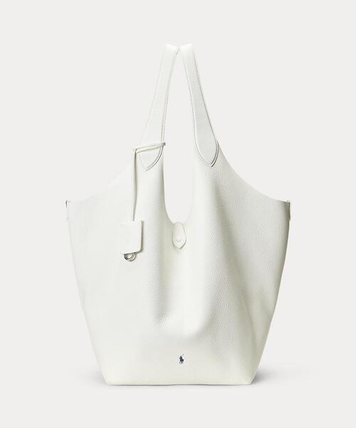 POLO RALPH LAUREN Polo Play レザー ラージ トート Polo Play レザー ラージ トート | ラルフ ローレン公式
