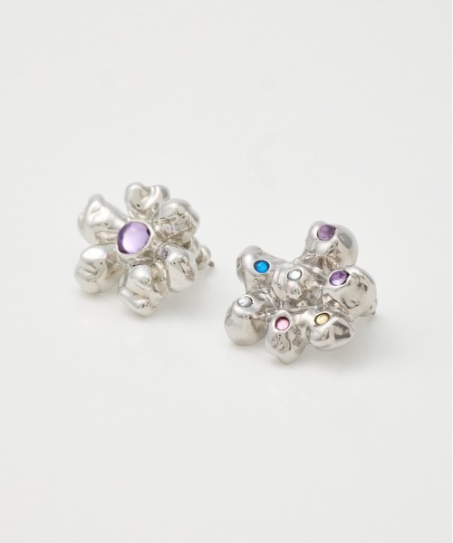 SLY ピアス BIJOU FLOWER P/EARRING ビジュー フラワー
