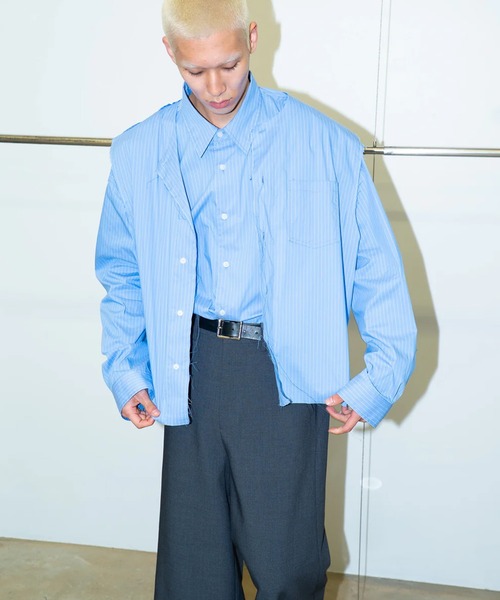 teloplan Shiu Layered Shirt シャツ teloplan Shiu Layered Shirt シャツ 【公式通販】