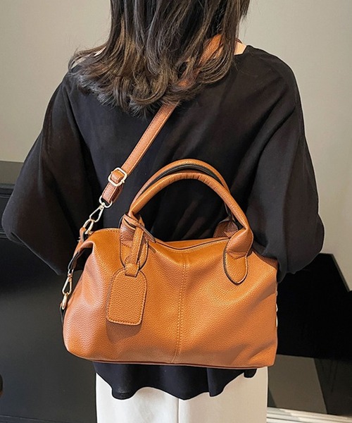 美品✨COACH ボストンバッグ クラークソン ブラウン ラムレザー 羊革 florist ボストンバッグ 2WAY レザーライククラシカルボストン