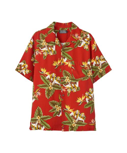 HYSTERIC GLAMOUR（ヒステリックグラマー） アロハシャツ シャツ 半袖