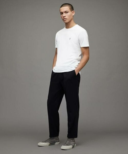 「ALLSAINTS」 半袖Tシャツ X-SMALL ホワイト メンズ
