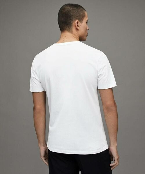 「ALLSAINTS」 半袖Tシャツ X-SMALL ホワイト メンズ