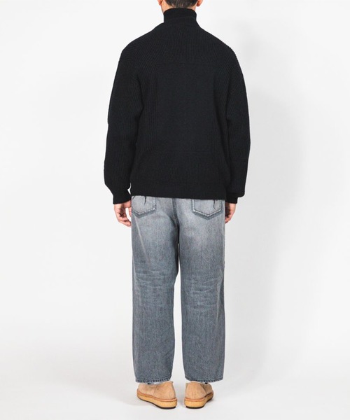 meanswhile（ミーンズワイル） ジーンズ Fade Denim Wrap PT メンズ