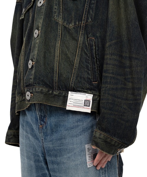 ブルゾン アウター Reverse-Back Denim Jacket メンズの画像
