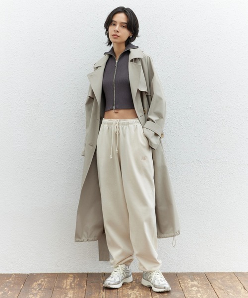 「New Balance」 ローカットスニーカー 24.5cm シルバー レディース