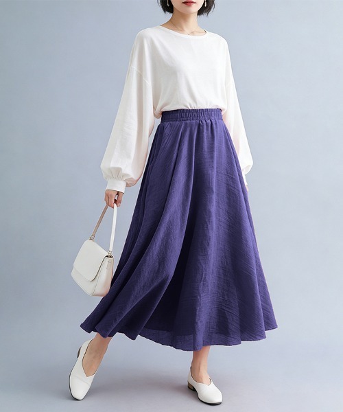 ロング スカート Aラインフレアロングスカート : ZOZOTOWN Yahoo!店