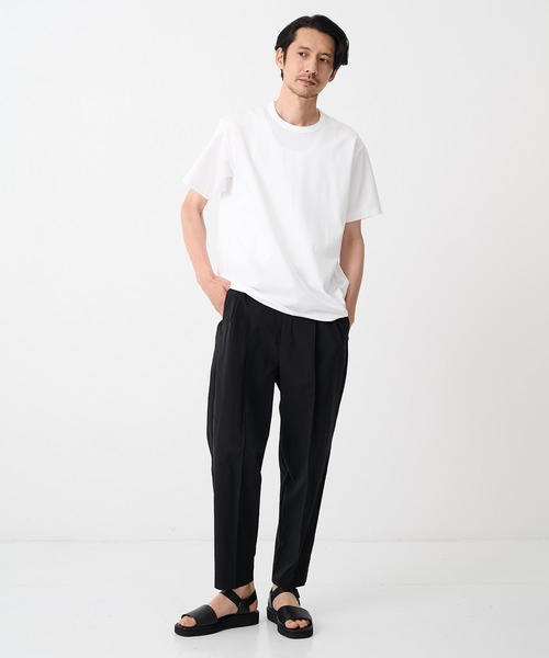 スラックス 「THE TOKYO/ザトウキョウ」着た方が涼しい Pintucrease