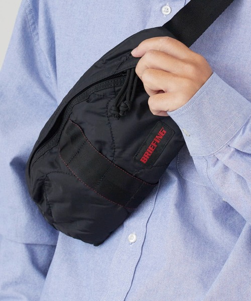 【BRIEFING】 ボディバッグ・ウエストポーチ BRIEFING（ブリーフィング） ウエストポーチ QUILTED WALKER ボディ